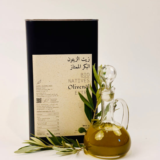 BIO Natives Olivenöl Extra 3000ml - Kaltgepresstes Premium-Olivenöl aus erster Pressung.